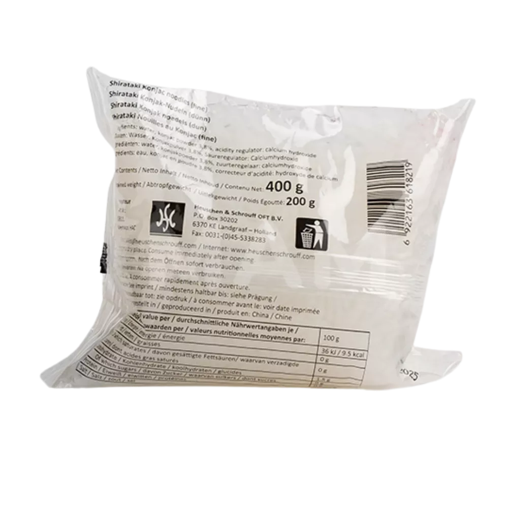 CITYAROMA Shirataki Noodles Thin Bag 400G