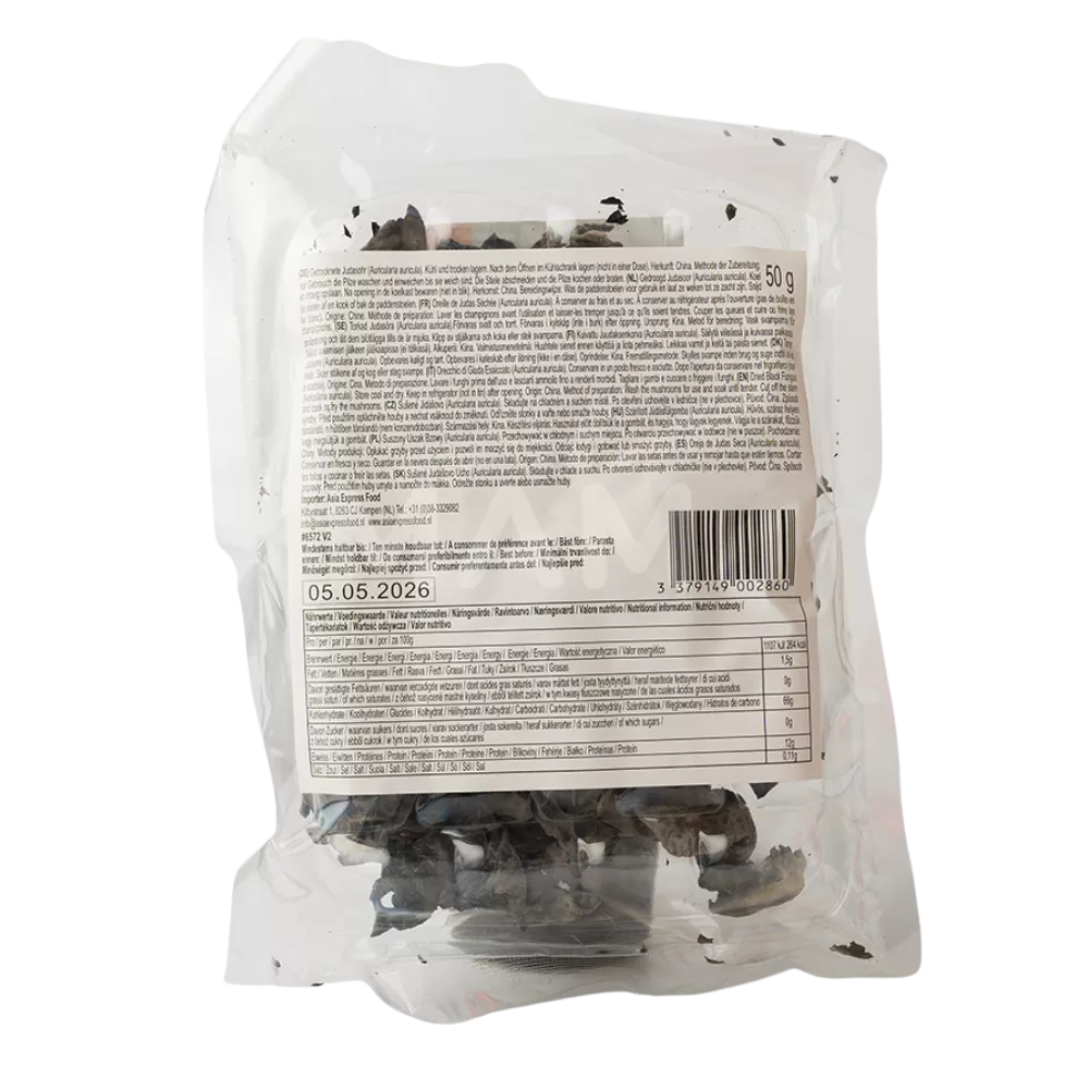 MOUNTAINS Black Mushrooms (Black/Black) 50G
