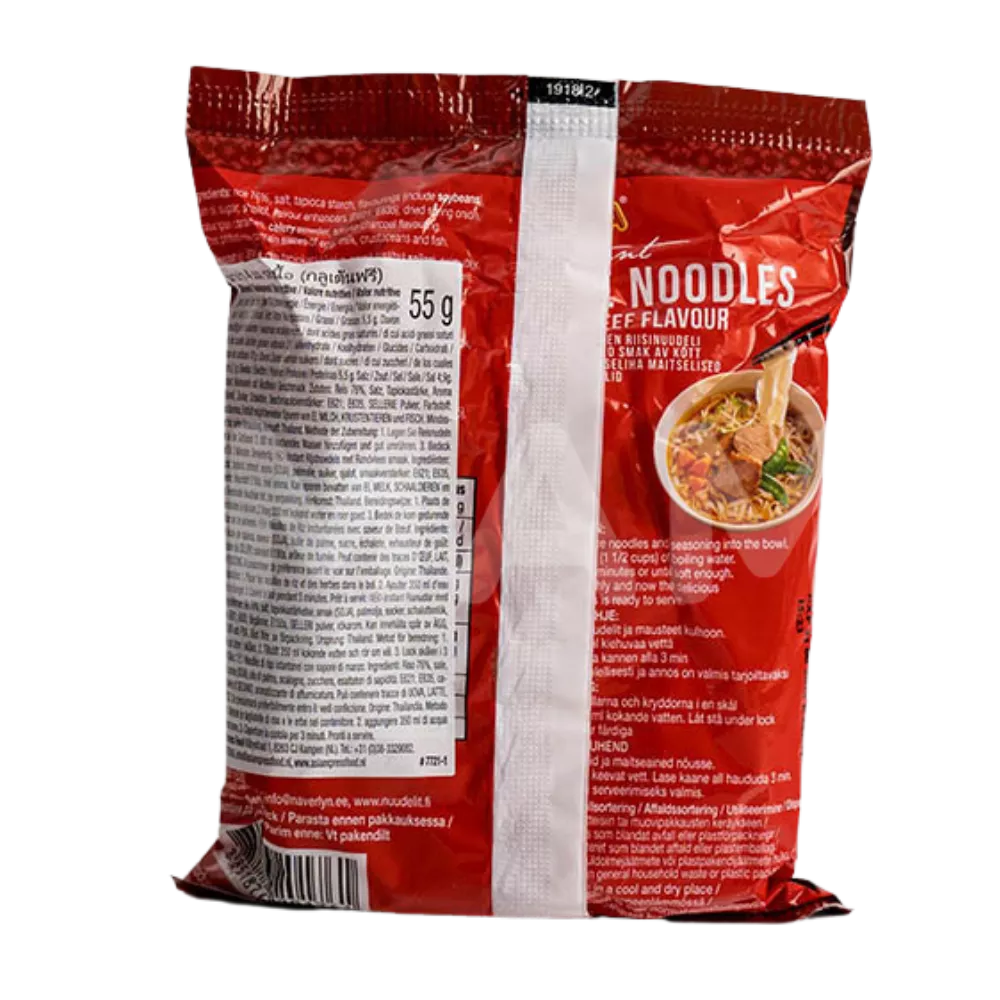 MAMA Instant Rice Noodles Stew Beef Gluten Free 55G