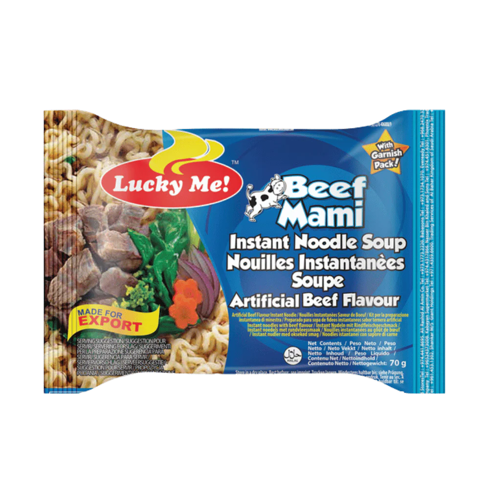 LUCKY ME Instant Noodles Beef Pk 55G