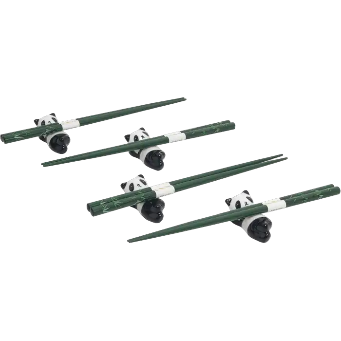 Chopsticks set (4 people) Panda