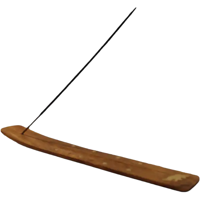 Incense stick stand wood/copper