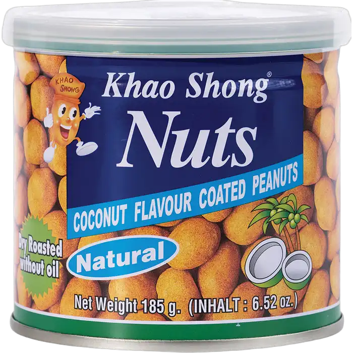 KHAO SHONG Coconut Peanuts, peanuts 185G