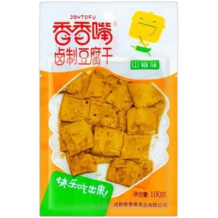JOYTOFU Dried Tofu Wild Pepper 100G