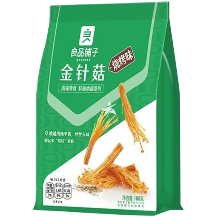 BESTORE BBQ Enoki Mushrooms 188G
