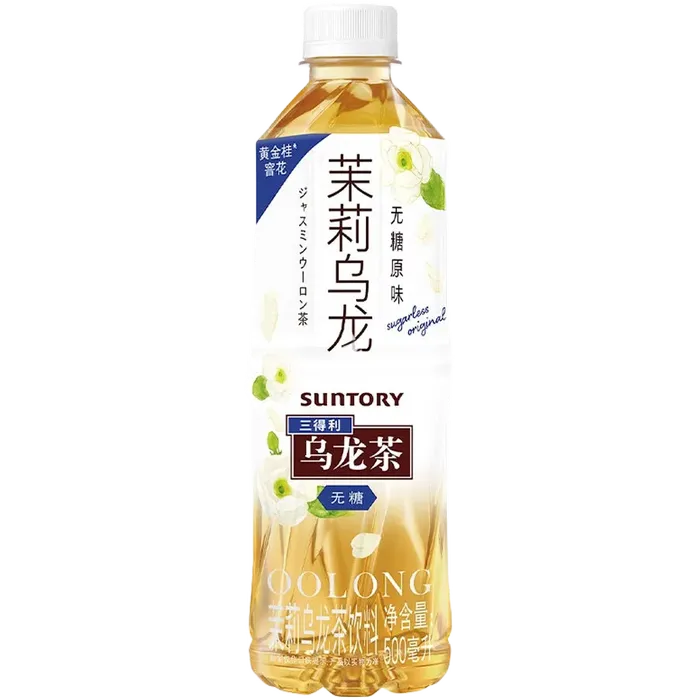 SUNTORY Jasmine Oolong Tea Sugar Free 500ML