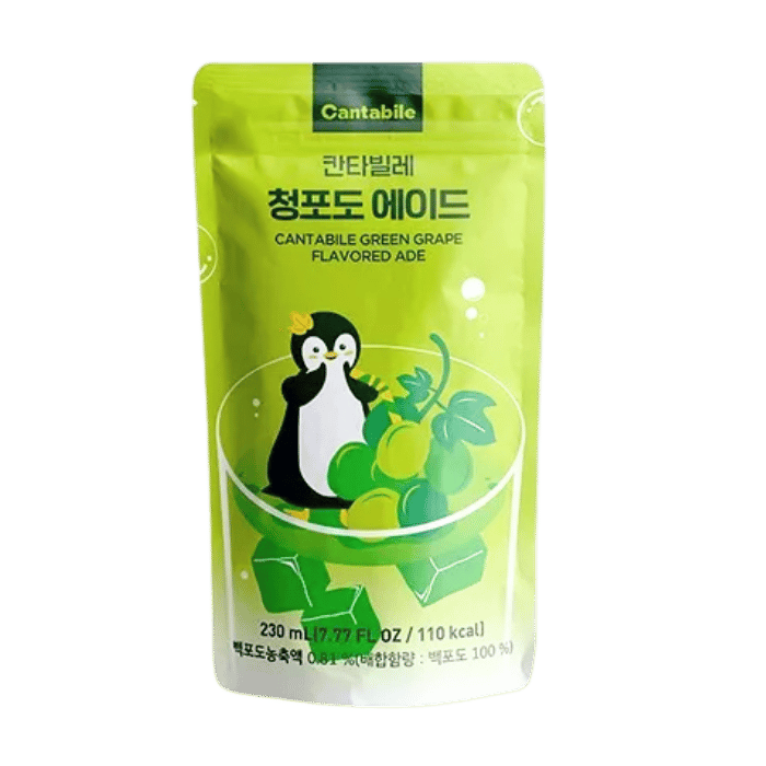 CANTABILE Flavored Ade Green Grape 230ML