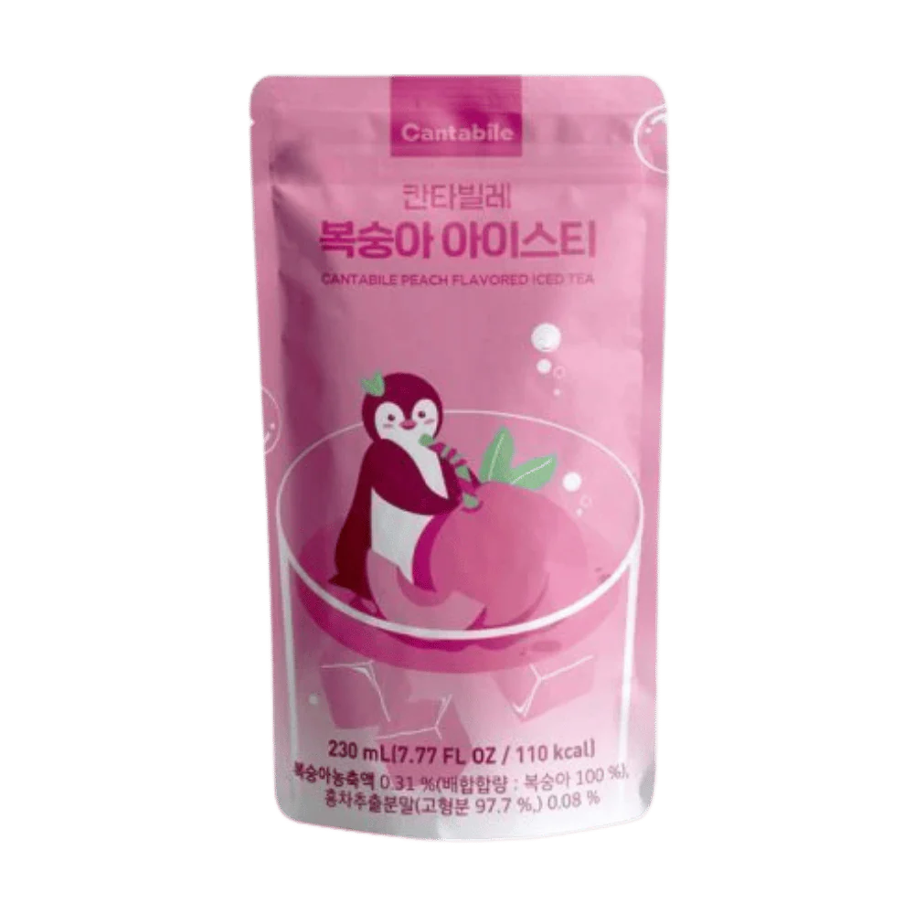 CANTABILE Flavored Ade Peach Ice Tea 230ML