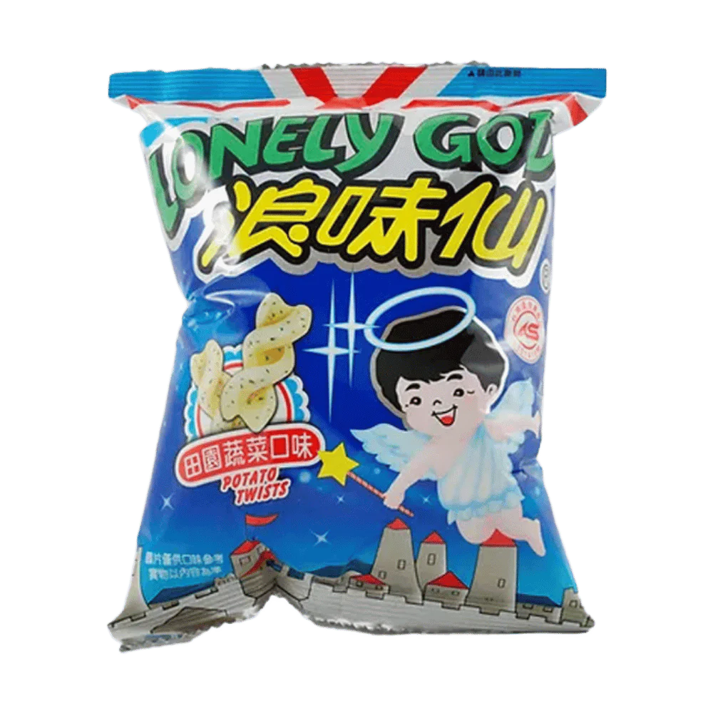 WANT WANT Lonely God Potato Twists Vegetable 16G