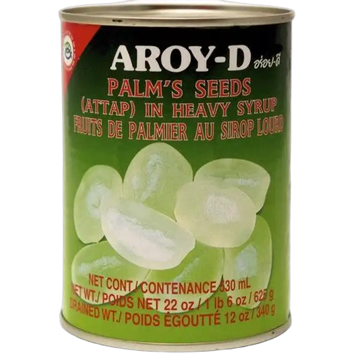 AROY-D Palm's Seeds Attap palm seeds in syrup 625G
