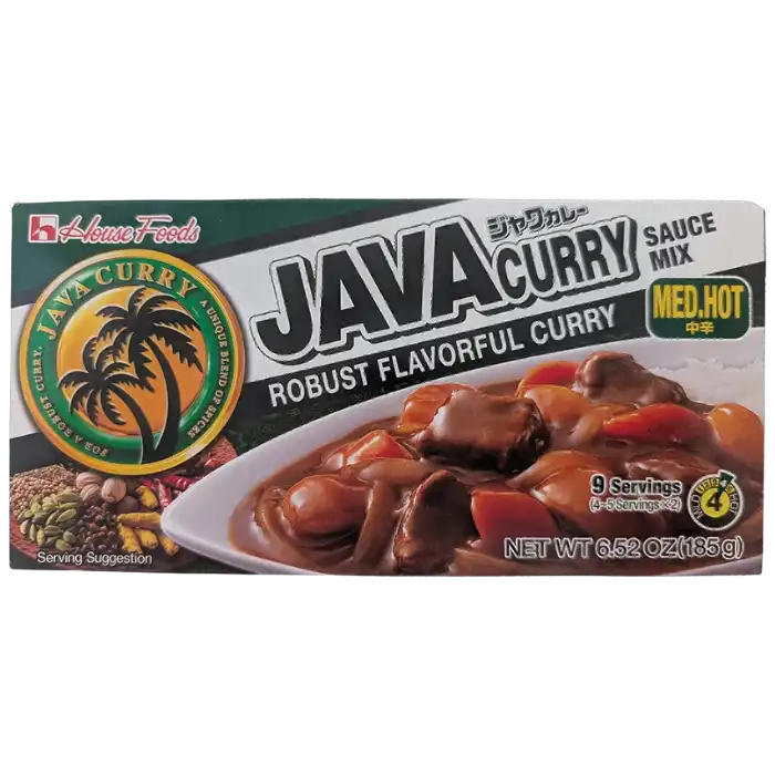 HOUSE Java Curry Medium Hot 185g