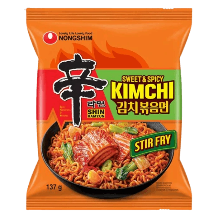 NONGSHIM Instant Noodles Stir Fry Kimchi 137G