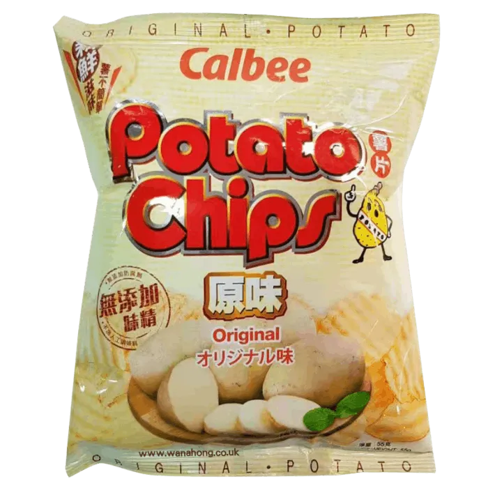 CALBEE Potato Chips Original 55G