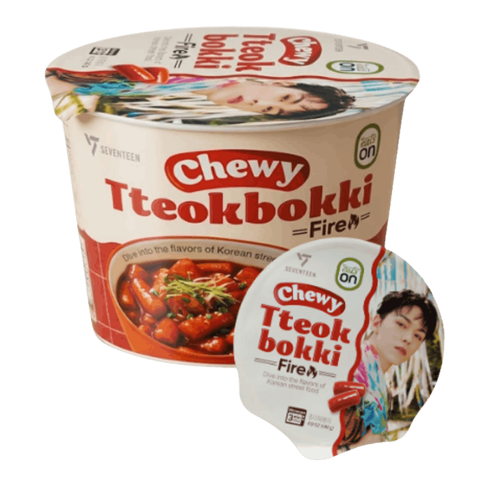 HY Eats On Seventeen Tteokbokki spicy 140g