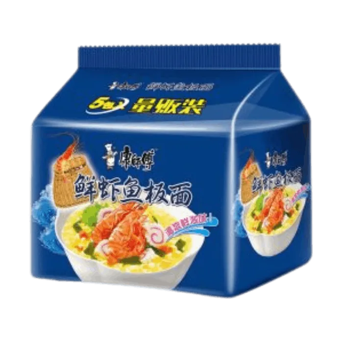 KANGSHIFU Instant Noodles Seafood 5x98g