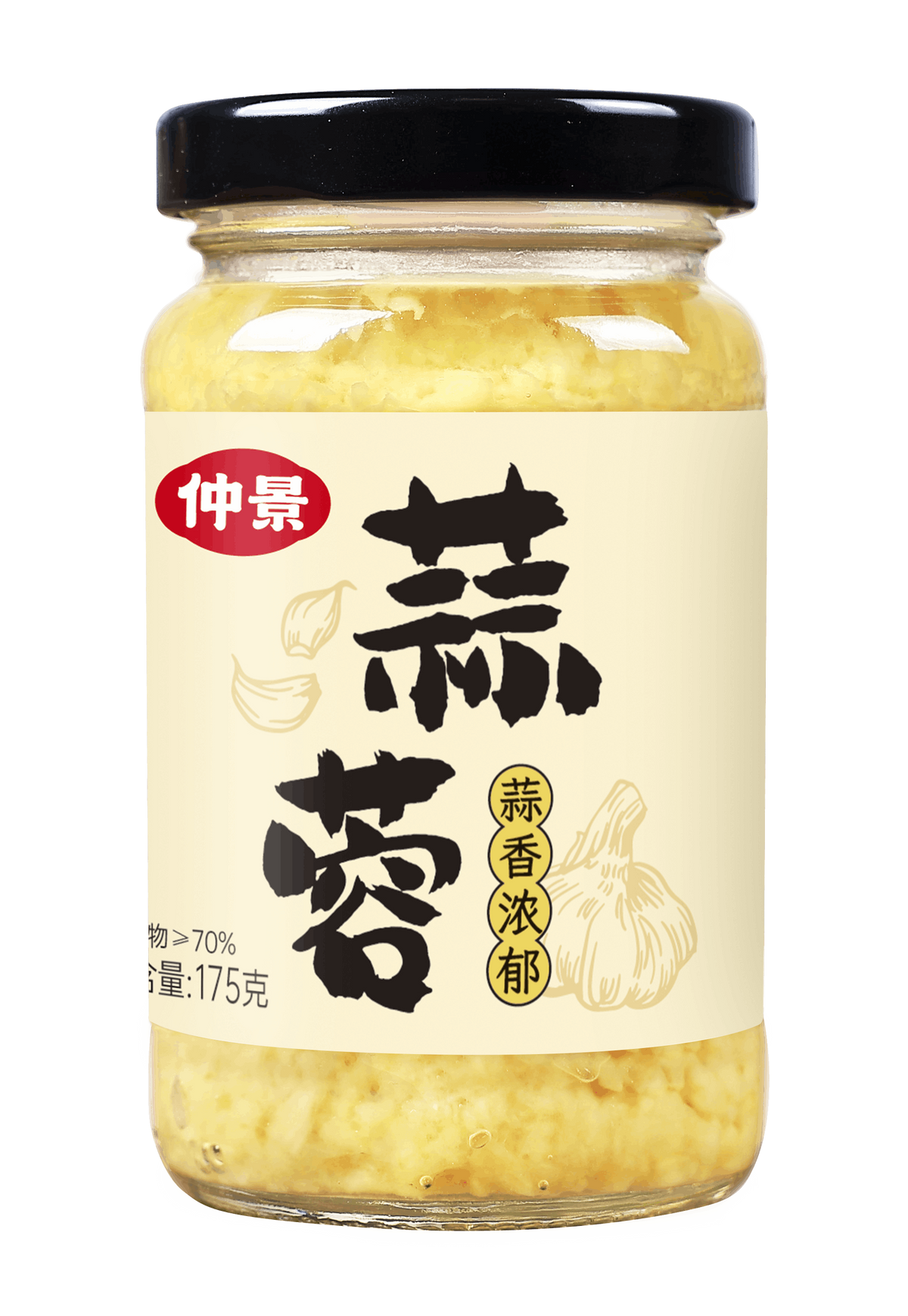 ZHONGJING garlic chopped and pickled 180g