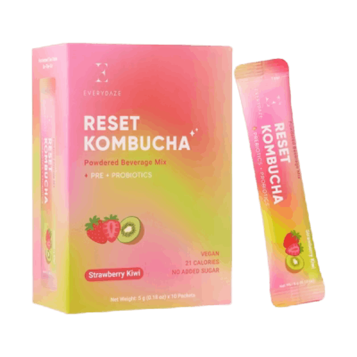 EVERYDAZE Reset Kombucha Strawberry Kiwi 10x5g