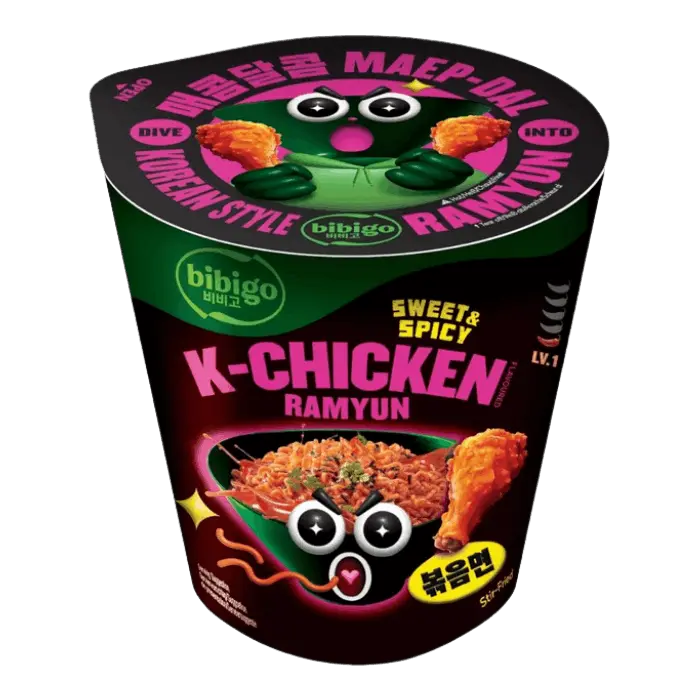 BIBIGO Instant Noodles K-Chicken Cup 97.5g