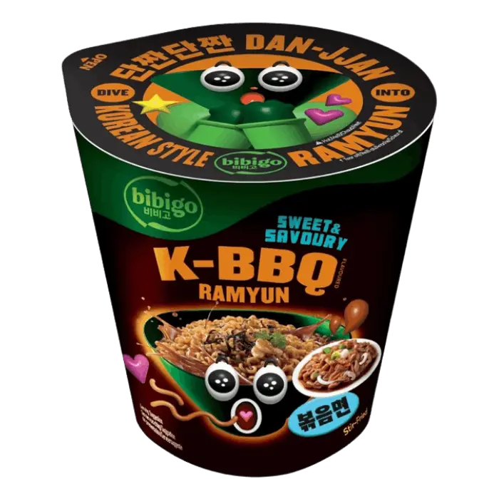 BIBIGO instant noodles K-BQQ cup 97.5g