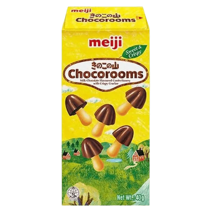 MEJI Chocolate Biscuits Chocorooms 40g