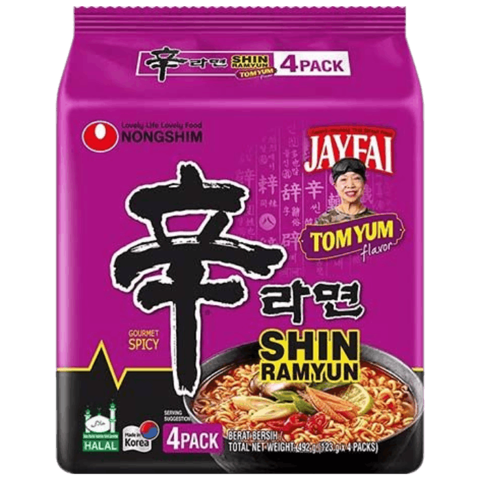 NONGSHIM Instant Noodles Shin Ramyun TomYum 5x123G