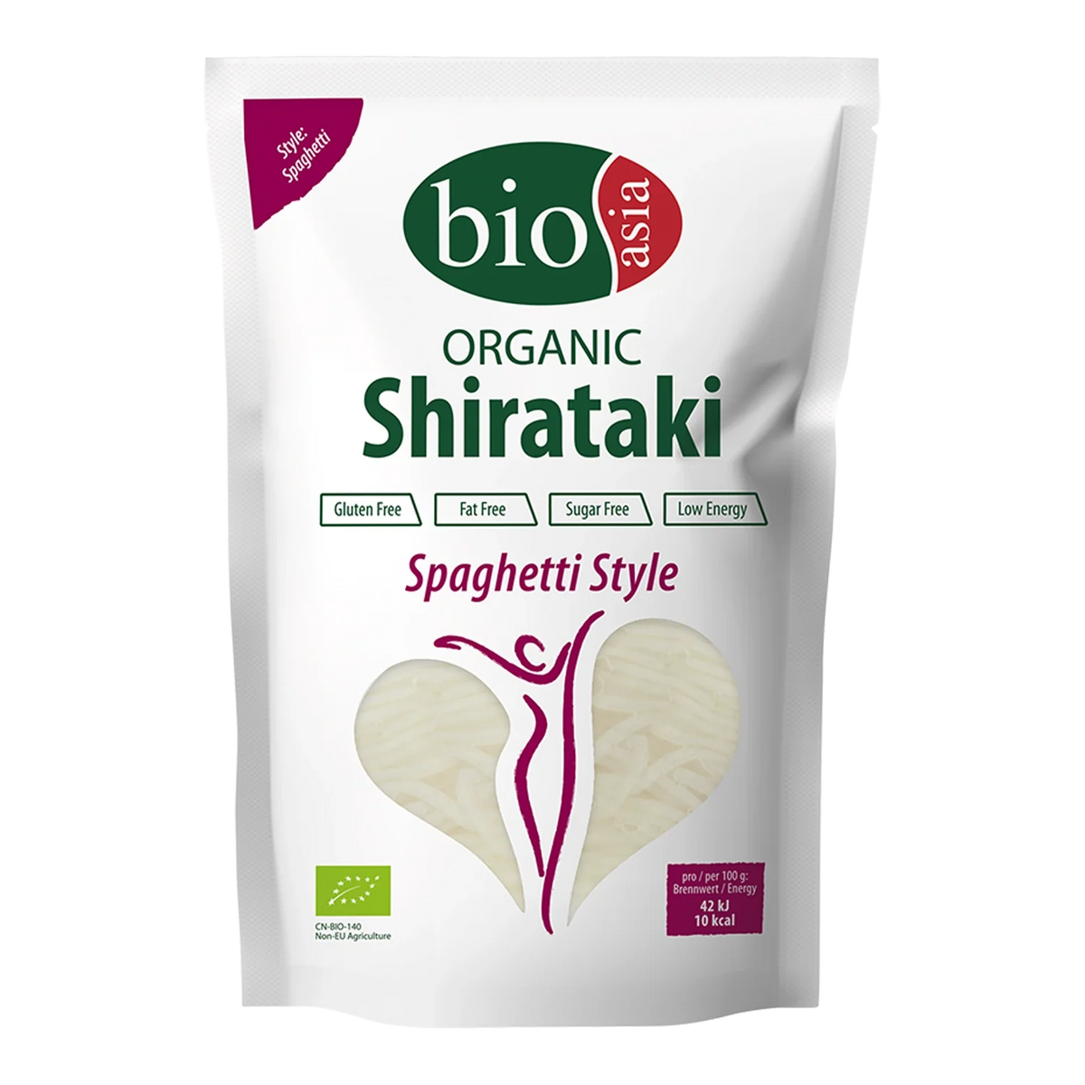 BIOASIA Organic Shirataki Spaghetti Style 270G