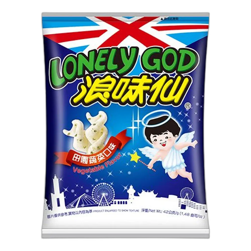 WANT WANT Potato Twist Vegetables 42G – Crispy Asian snack