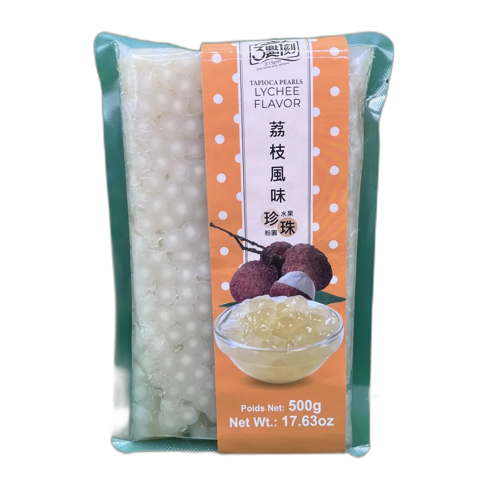 Tapioca Pearls Lychee Flavor 500G