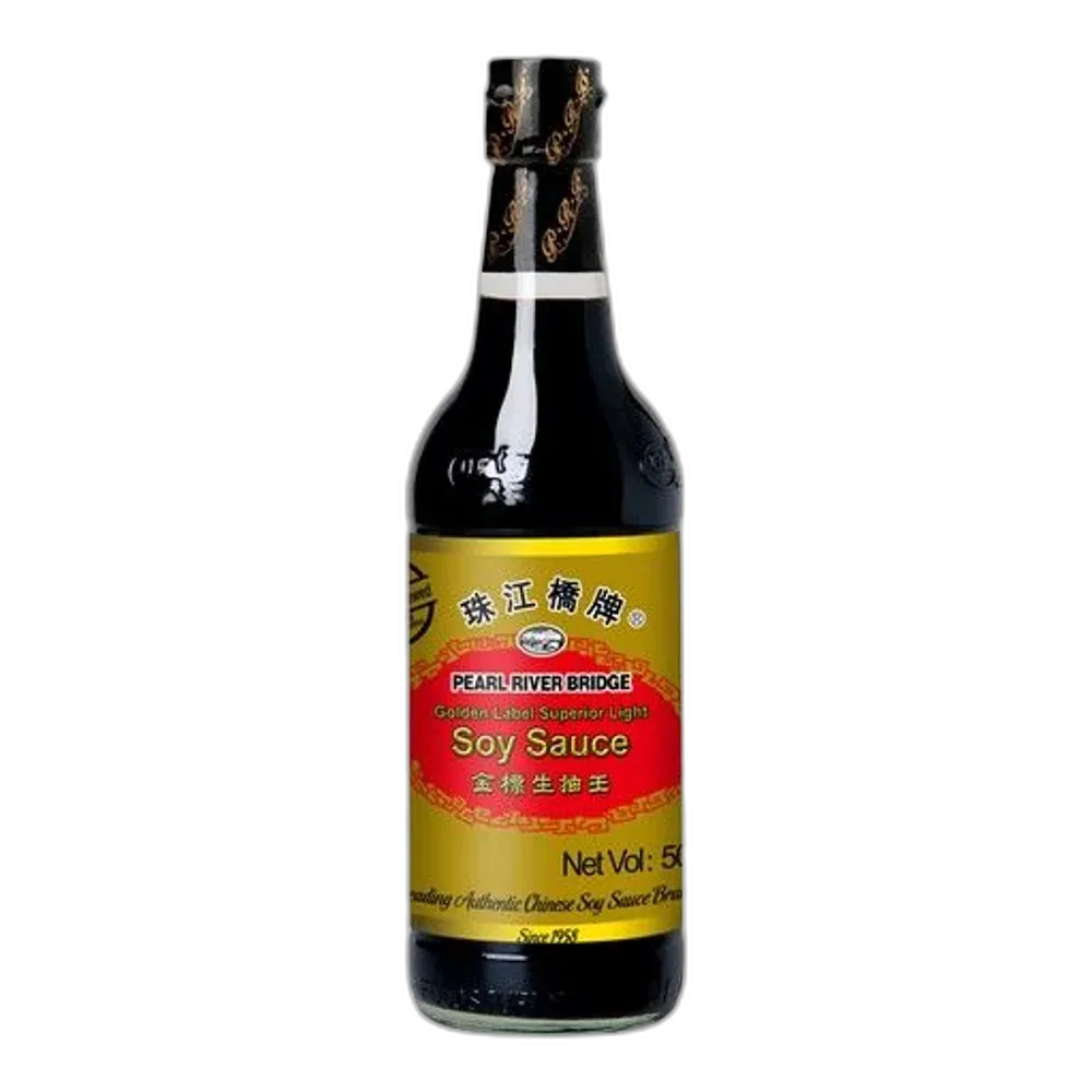 PRB Golden Label Light Soy Sauce 500ML – Light soy sauce for Asian dishes