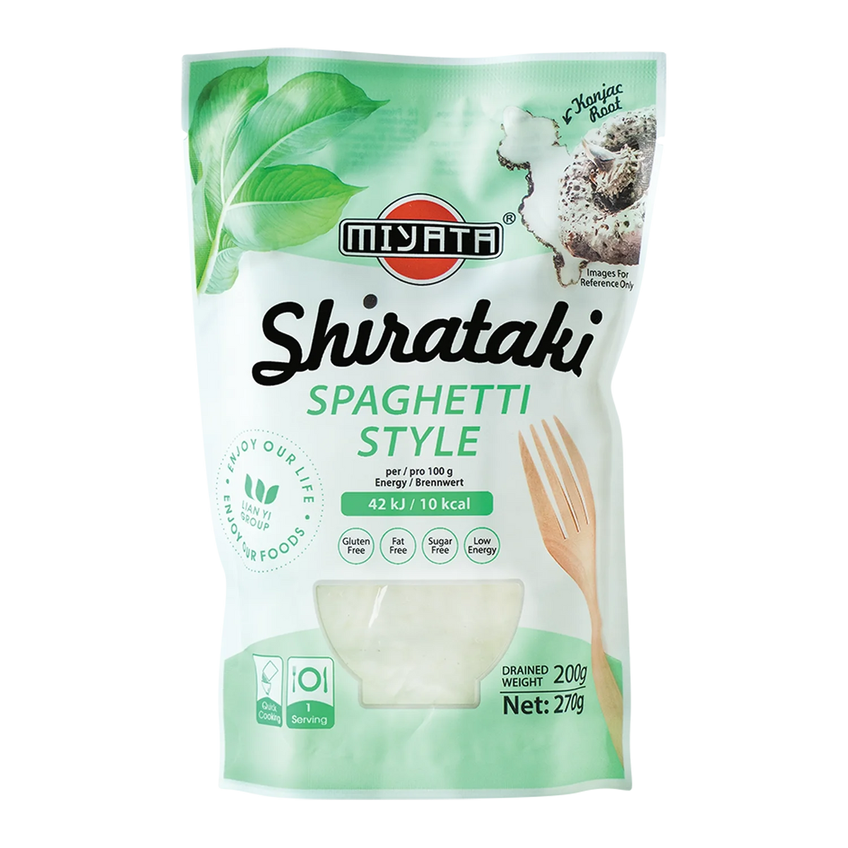 MIYATA Shirataki Spaghett Style Noodles 270G