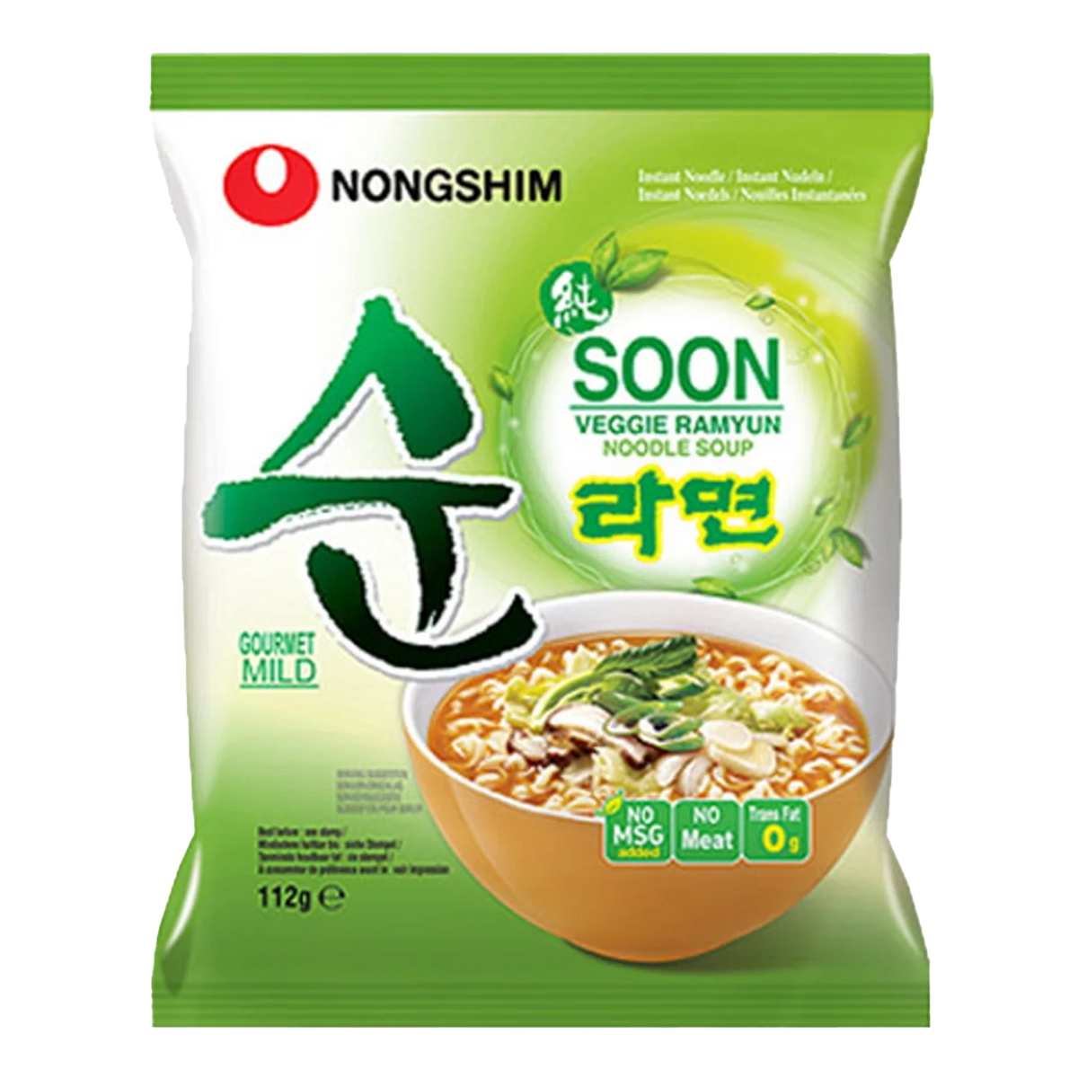 NONGSHIM Instant Noodles Veggie Soon Ramyun 112G