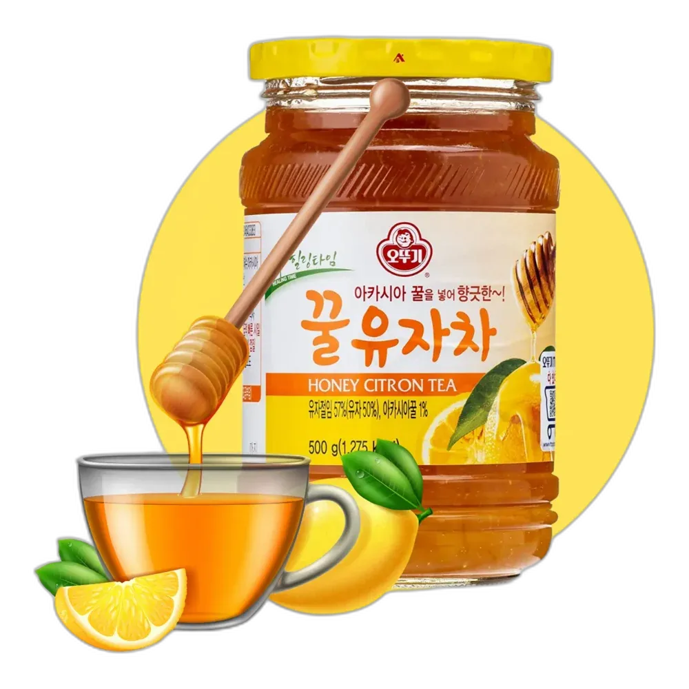 OTTOGI Honey Citron Tea – Korean lemon honey tea 500g
