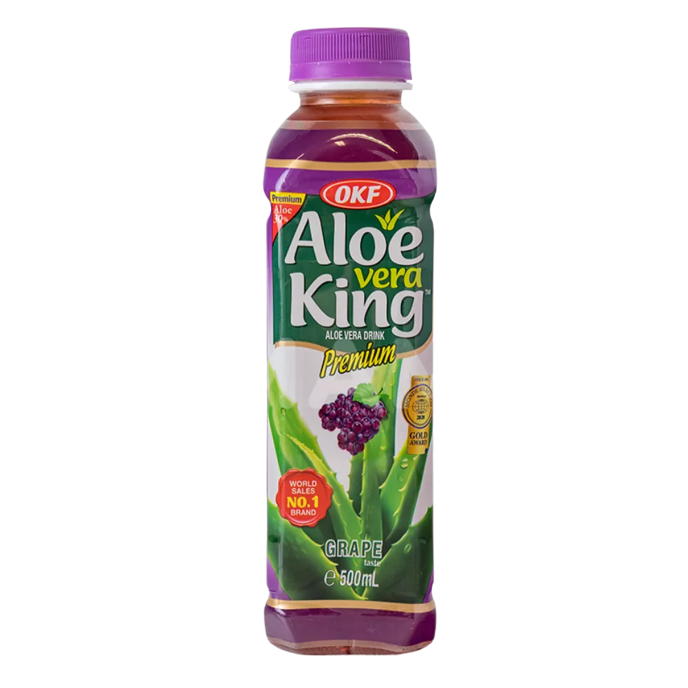 OKF Aloe Vera Drink Grape 500ML