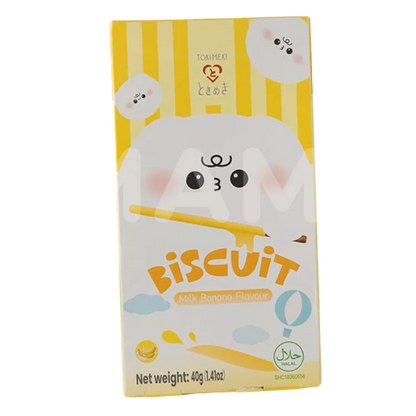TOKIMEKI Biscuit Milk Banana Flavor 40G