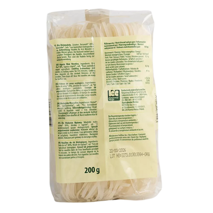BIOASIA Organic Rice Noodles (3mm) 200G
