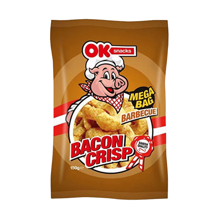 OK Snacks Bacon Crisp BBQ 150G