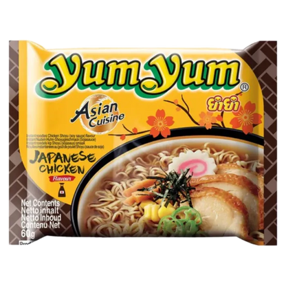 YUM YUM Instant Noodles Shoyu Sauce Pk 60g