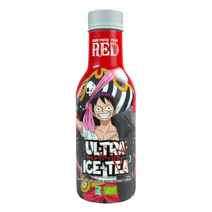 ULTRA ICE TEA ORGANIC One Piece RED Luffy 500ML