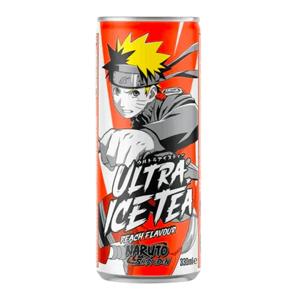 ULTRA ICE TEA ORGANIC Can Naruto Peach 330ML