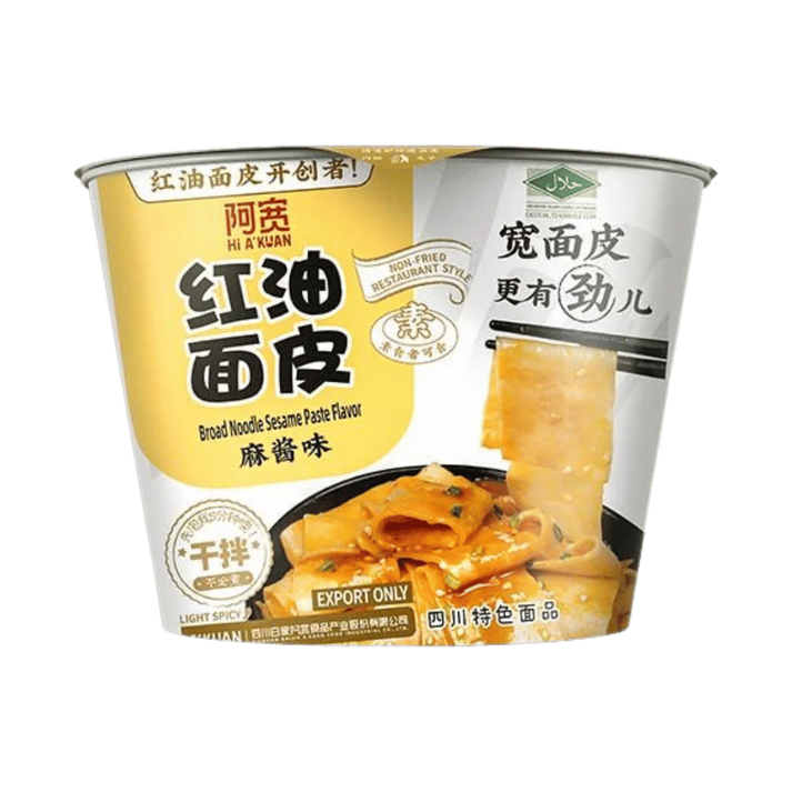BAIJIA Broad Noodle Sesame Paste Flavor Bowl 115G