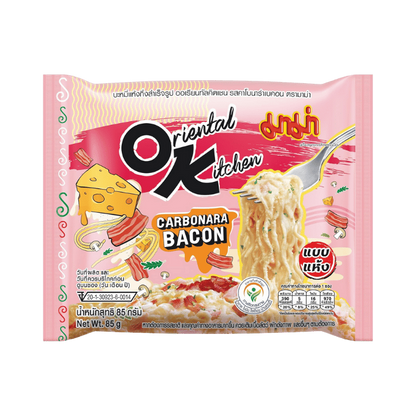 MAMA Instant Noodles Carbonara Bacon 85G