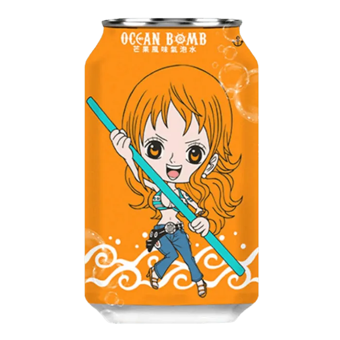OCEAN BOMB ONE PIECE Nami mango soft drink 330ML