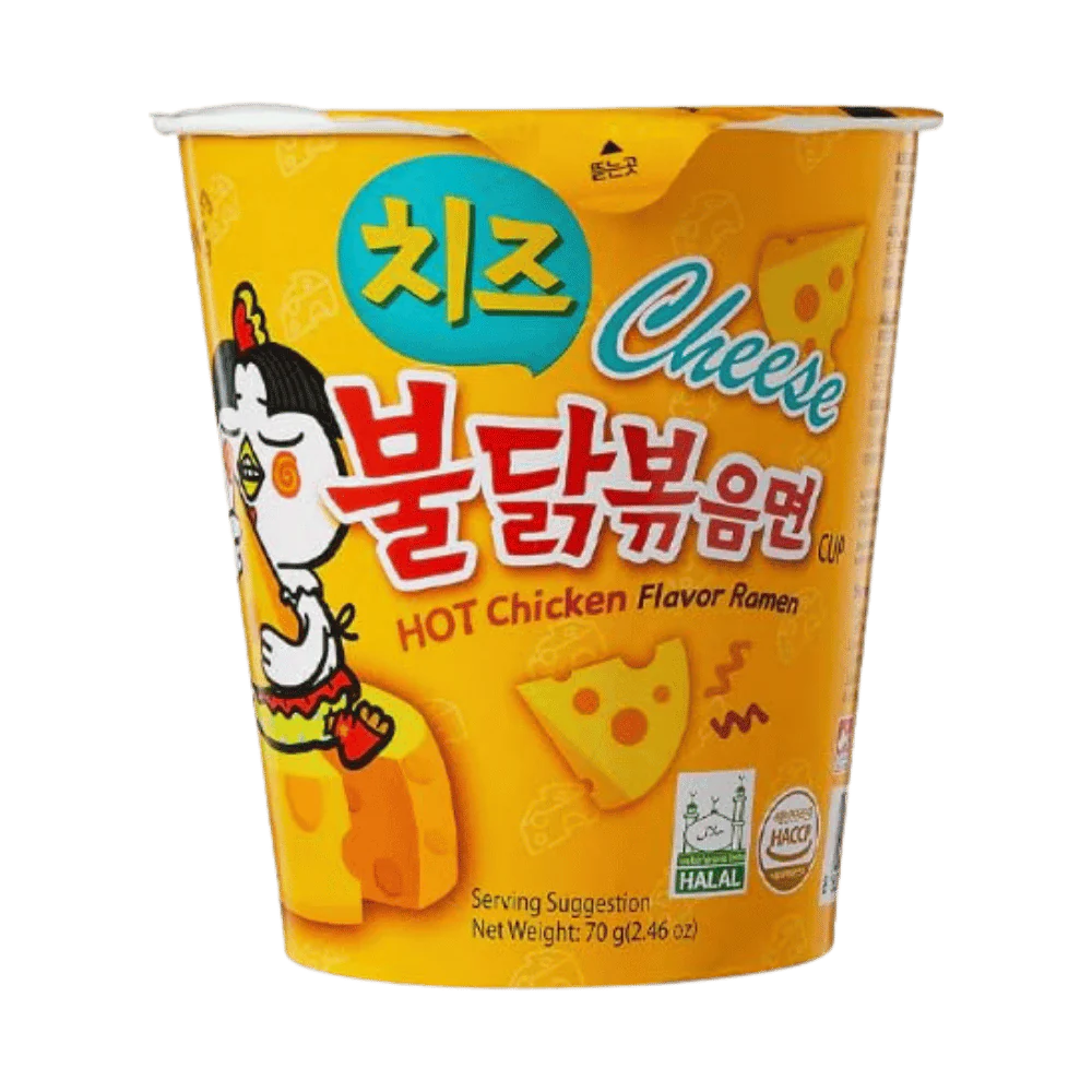 SAMYANG Buldak Cheese Instant Ramen Cup 70G