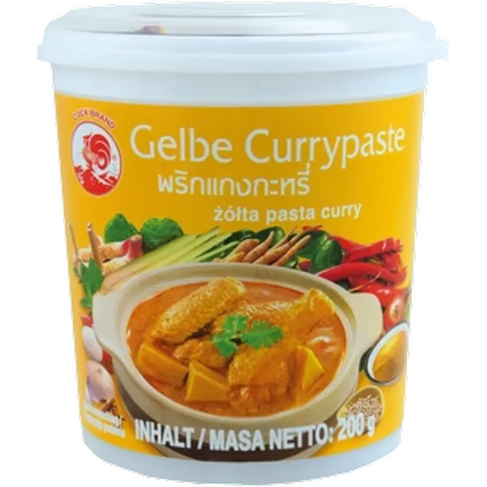 COCK BRAND Yellow Curry Paste 200G