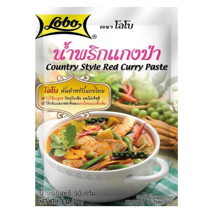 LOBO Country Style Red Curry Paste 50G