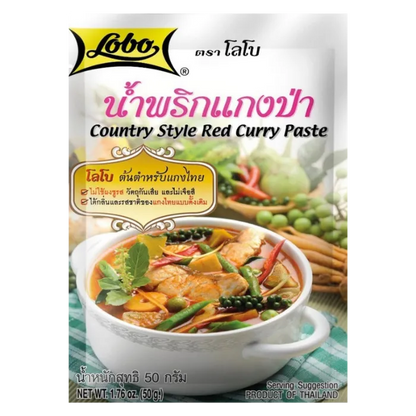 LOBO Country Style Red Curry Paste 50G
