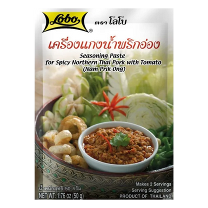 LOBO seasoning paste Northern Thai Pork with Tomato 50G