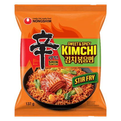 NONGSHIM Instant Noodles Stir Fry Kimchi 137G