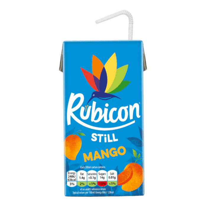 RUBICON mango juice still tetrapak 288ml