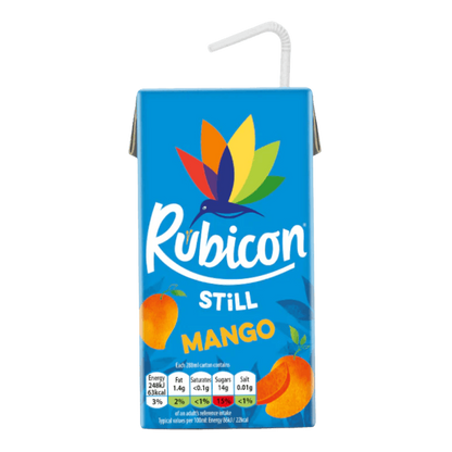 RUBICON mango juice still tetrapak 288ml